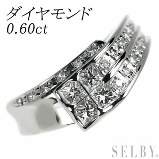 Pt900 ダイヤモンド リング 0.60ct (リング(指輪))