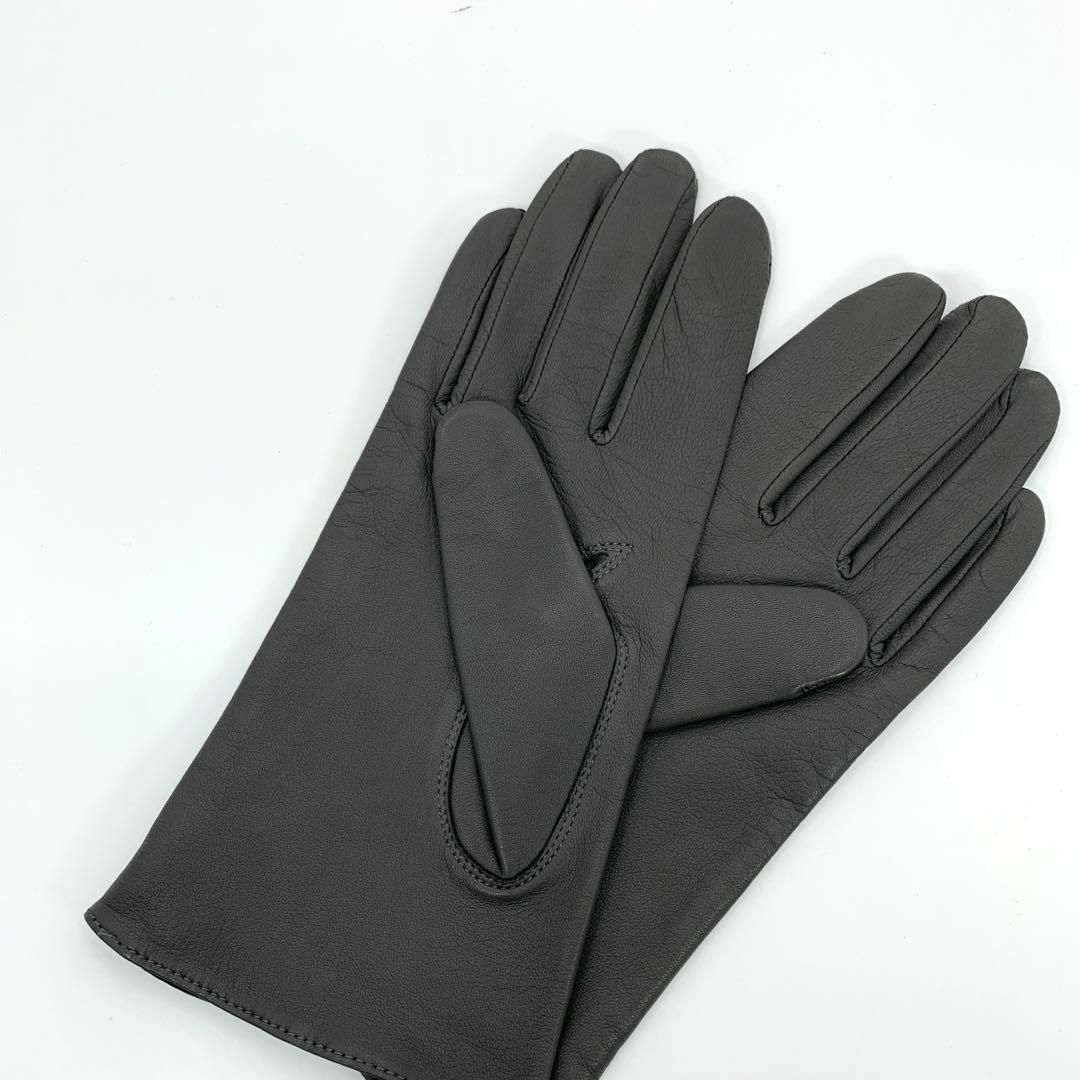 【極美品】GIVENCHY　ジバンシー　手袋　レディース　ダークブラウン レディースのファッション小物(手袋)の商品写真