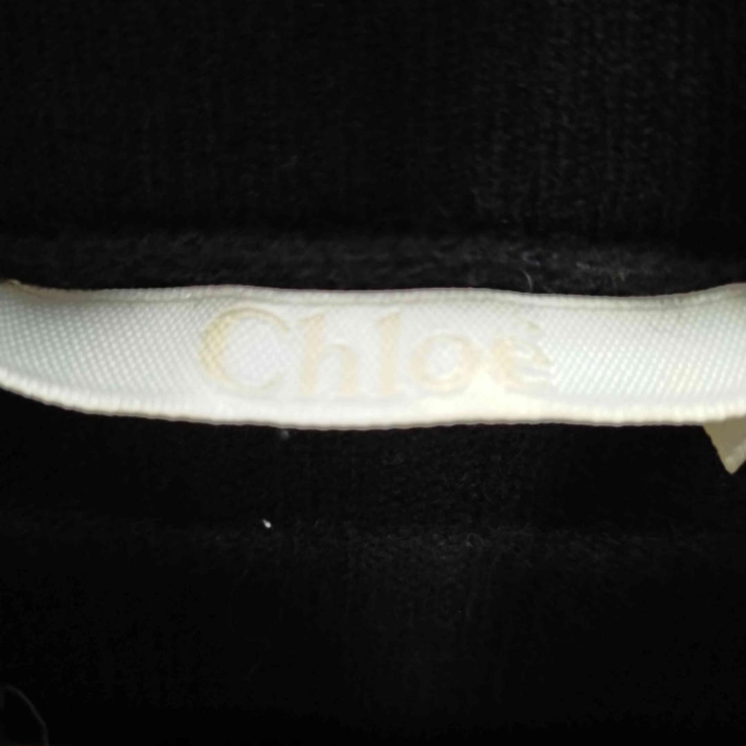 Chloe(クロエ)のChloe(クロエ) ニット カットソー リブ ハイネック カシミヤ 長袖 レディースのトップス(ニット/セーター)の商品写真