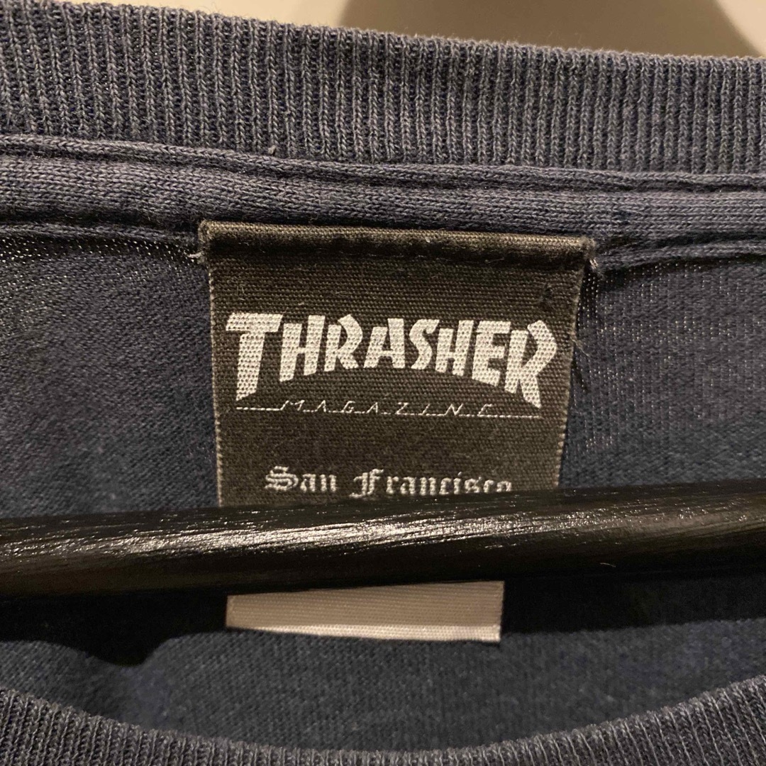 THRASHER(スラッシャー)のスラッシャー Tシャツ L ヴィンテージ ペイズリー柄 レア 希少 フェード メンズのトップス(Tシャツ/カットソー(半袖/袖なし))の商品写真