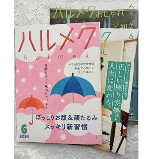 ハルメク　2024年6月号 付録つき(生活/健康)