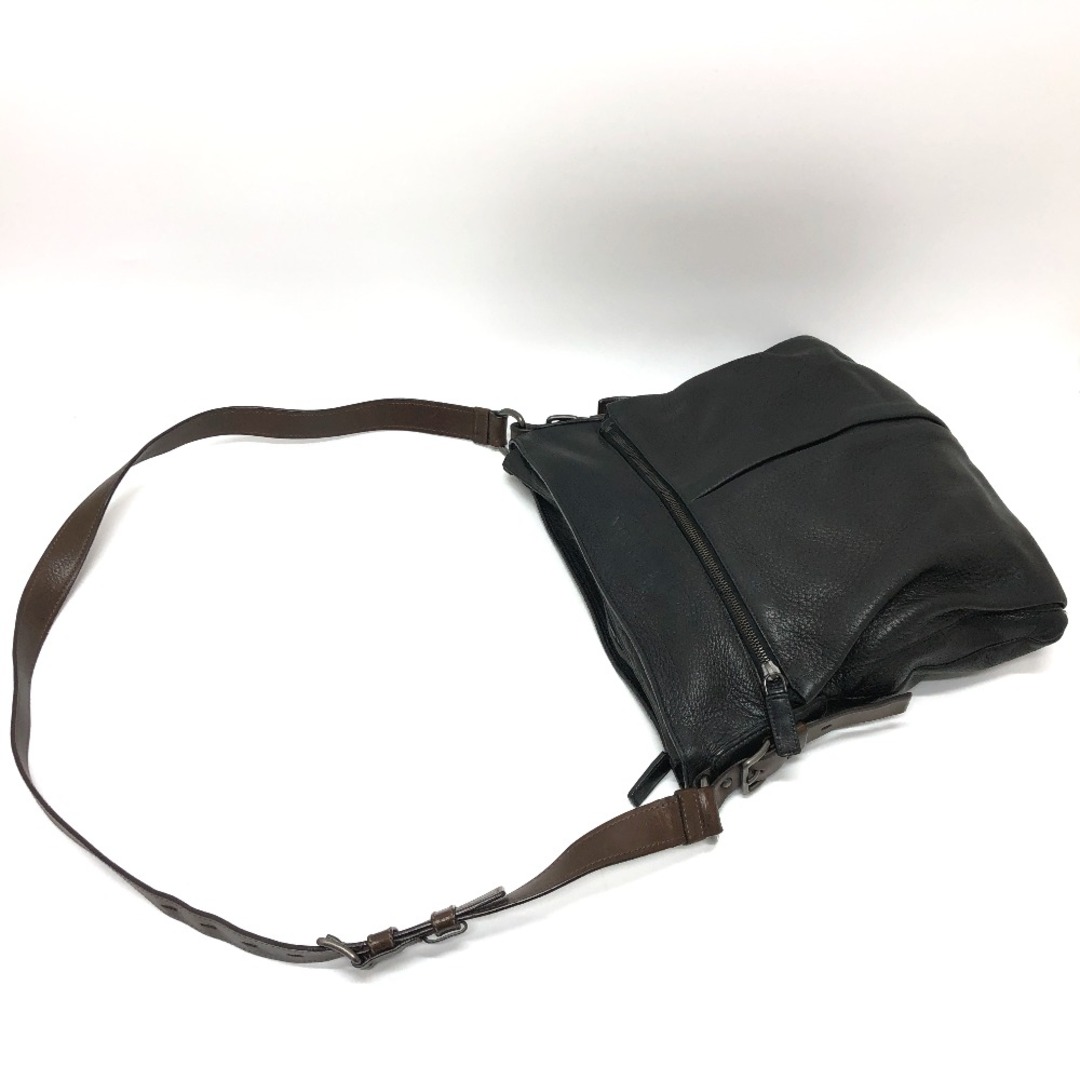 PRADA(プラダ)のプラダ PRADA フロント ポケット VA0802 カバン ショルダーバッグ レザー ブラック レディースのバッグ(ショルダーバッグ)の商品写真