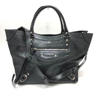 バレンシアガ(Balenciaga)のバレンシアガ BALENCIAGA ネオクラシック 702499 ミディアム 2WAY トートバッグ レザー ブラック 美品(トートバッグ)