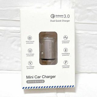 最安値 USB 急速充電器 MiniCarCharger シガーソケット 38W