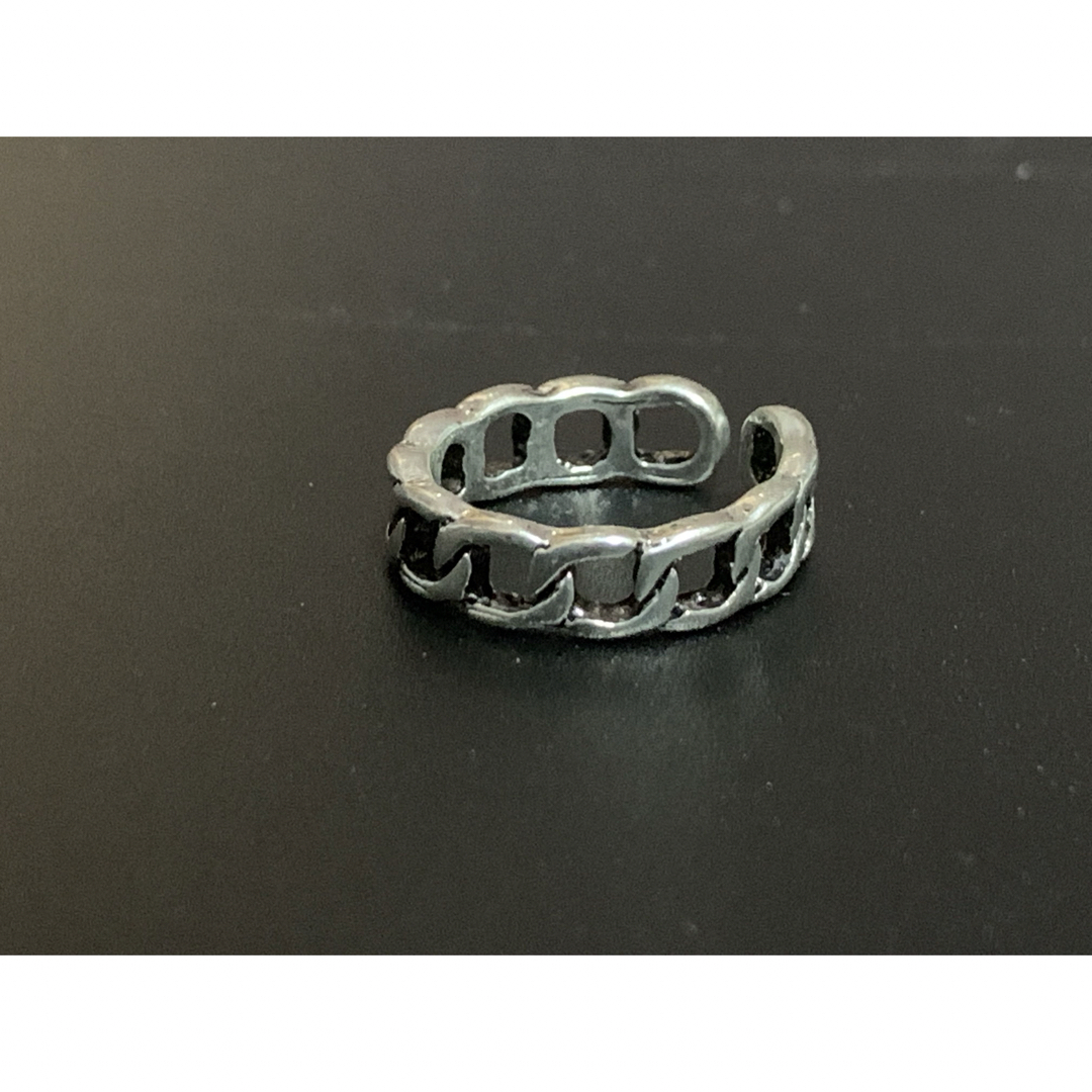 シルバーリング 指輪 レディース メンズ ユニセックス V系 フリーサイズ ④ レディースのアクセサリー(リング(指輪))の商品写真