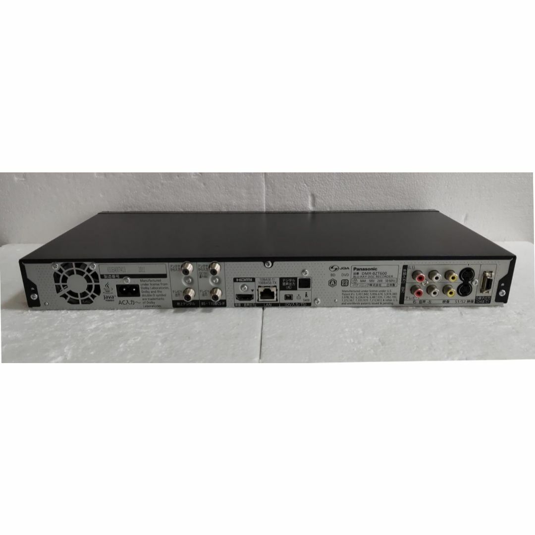 3TB-3番組同時録画3D-Panasonic DMR-BZT600完動品 3TB-3番組同時録画3D-Panasonic DMR-BZT600完動品