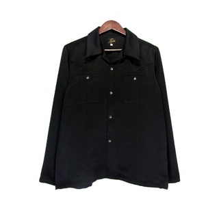 Needles - ニードルス Needles ■ 【 L/S Cowboy One-Up Shirt OT200 】 カウボーイ オープン ロゴ シャツ　w19047