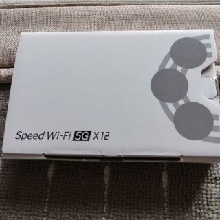 エヌイーシー(NEC)のNEC Speed Wi-Fi 5G X12 NAR03 シャドーブラック(その他)