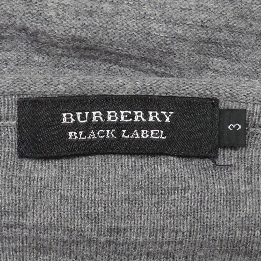 BURBERRY BLACK LABEL(バーバリーブラックレーベル)の廃盤 バーバリーブラックレーベル Tシャツ L ロンT 刺繍 TJ1019 メンズのトップス(Tシャツ/カットソー(半袖/袖なし))の商品写真