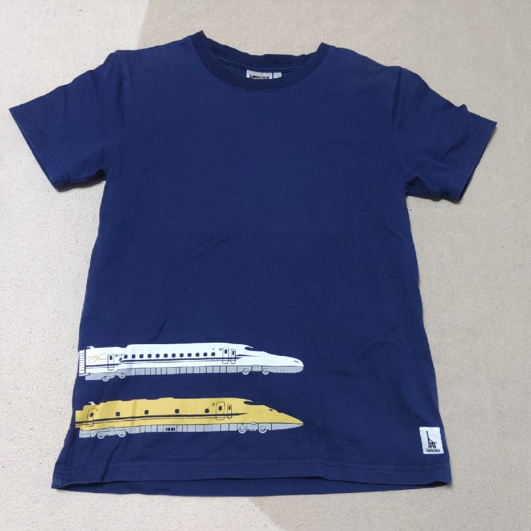 新幹線 N700S スプリーム  ドクターイエロー　Tシャツ　140　ウミキリン キッズ/ベビー/マタニティのキッズ服男の子用(90cm~)(Tシャツ/カットソー)の商品写真