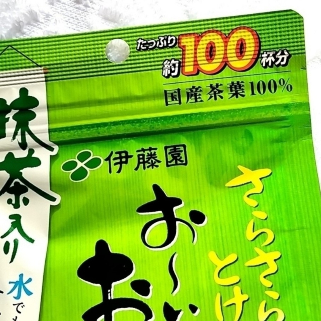 伊藤園(イトウエン)の伊藤園 おーいお茶 抹茶入りさらさら緑茶 80g (チャック付き袋タイプ) 食品/飲料/酒の飲料(茶)の商品写真