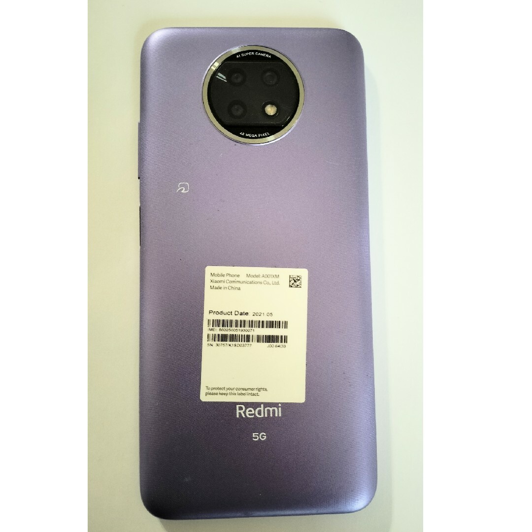 Redmi Note 9T スマホ/家電/カメラのスマートフォン/携帯電話(スマートフォン本体)の商品写真
