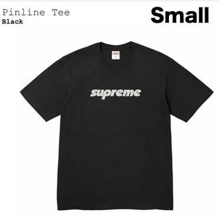 シュプリーム(Supreme)のSupreme Pinline Tee Black S(Tシャツ/カットソー(半袖/袖なし))
