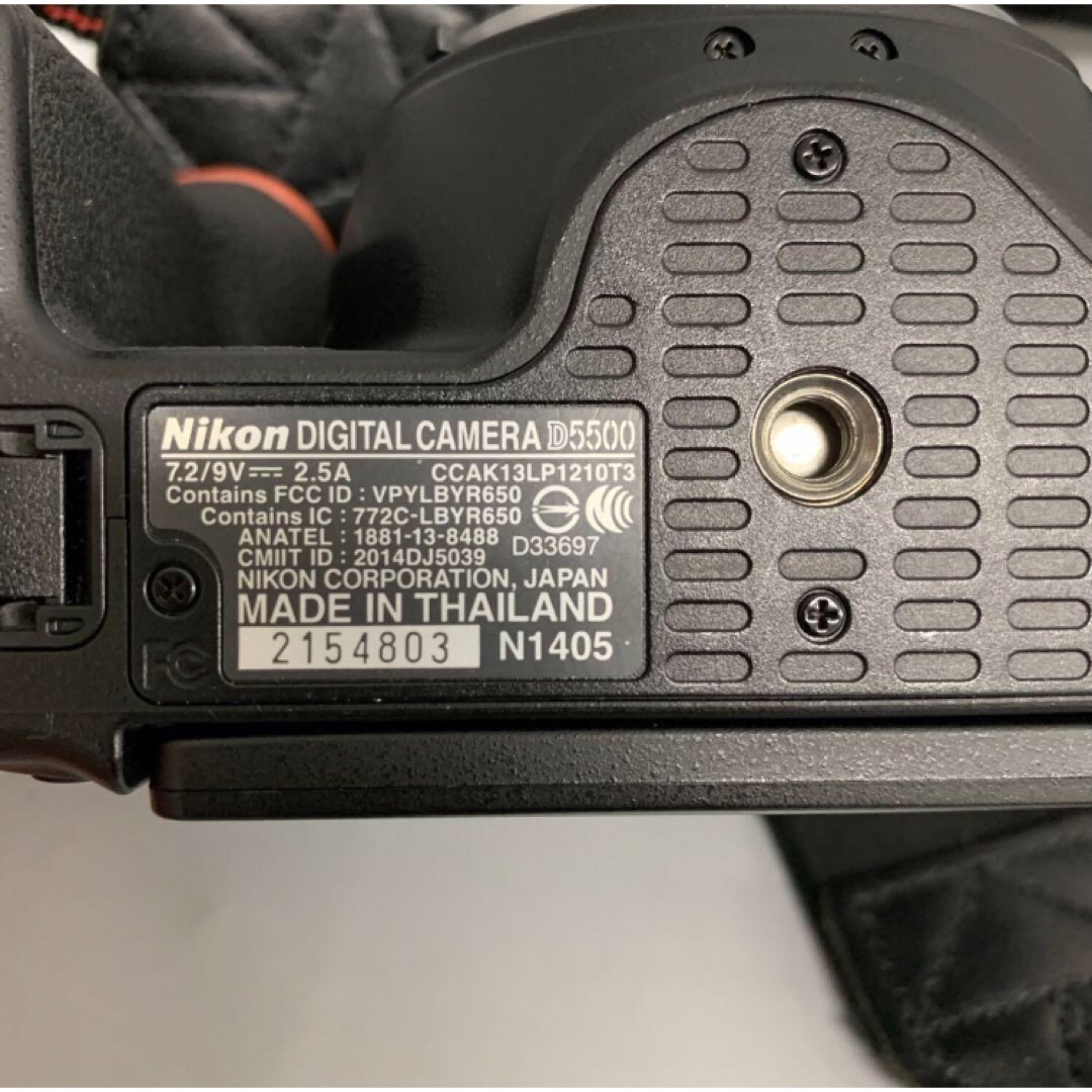 Nikon(ニコン)の極美品 動作確認済 Nikon ニコン 一眼レフ D5500 カメラ 本体のみ スマホ/家電/カメラのカメラ(デジタル一眼)の商品写真