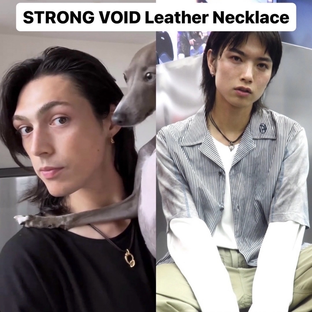 STRONG VOID LEATHER NECKLACEの通販 by RAM shop|ラクマ STRONG VOID LEATHER NECKLACEの通販 by RAM shop|ラクマ