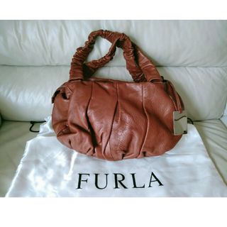 フルラ(Furla)のFURLA フルラ ハンドバッグ 茶　ブラウン　バッグ(ハンドバッグ)