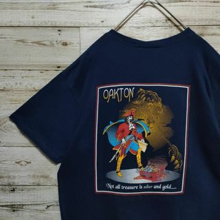 【686】00s USA古着　OAKTON　フルーツオブザルーム　Tシャツ(Tシャツ/カットソー(半袖/袖なし))