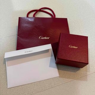 カルティエ(Cartier)の☆Cartier 袋+外箱+リングケース 3点セット☆超美品(リング(指輪))