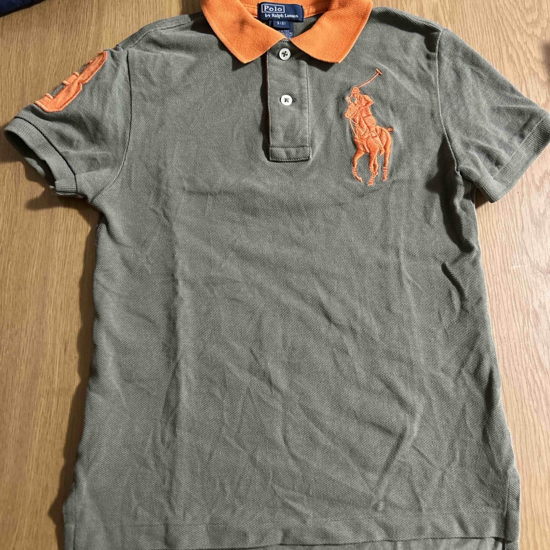 POLO RALPH LAUREN(ポロラルフローレン)の中古　ポロシャツ　130 キッズ/ベビー/マタニティのキッズ服男の子用(90cm~)(Tシャツ/カットソー)の商品写真