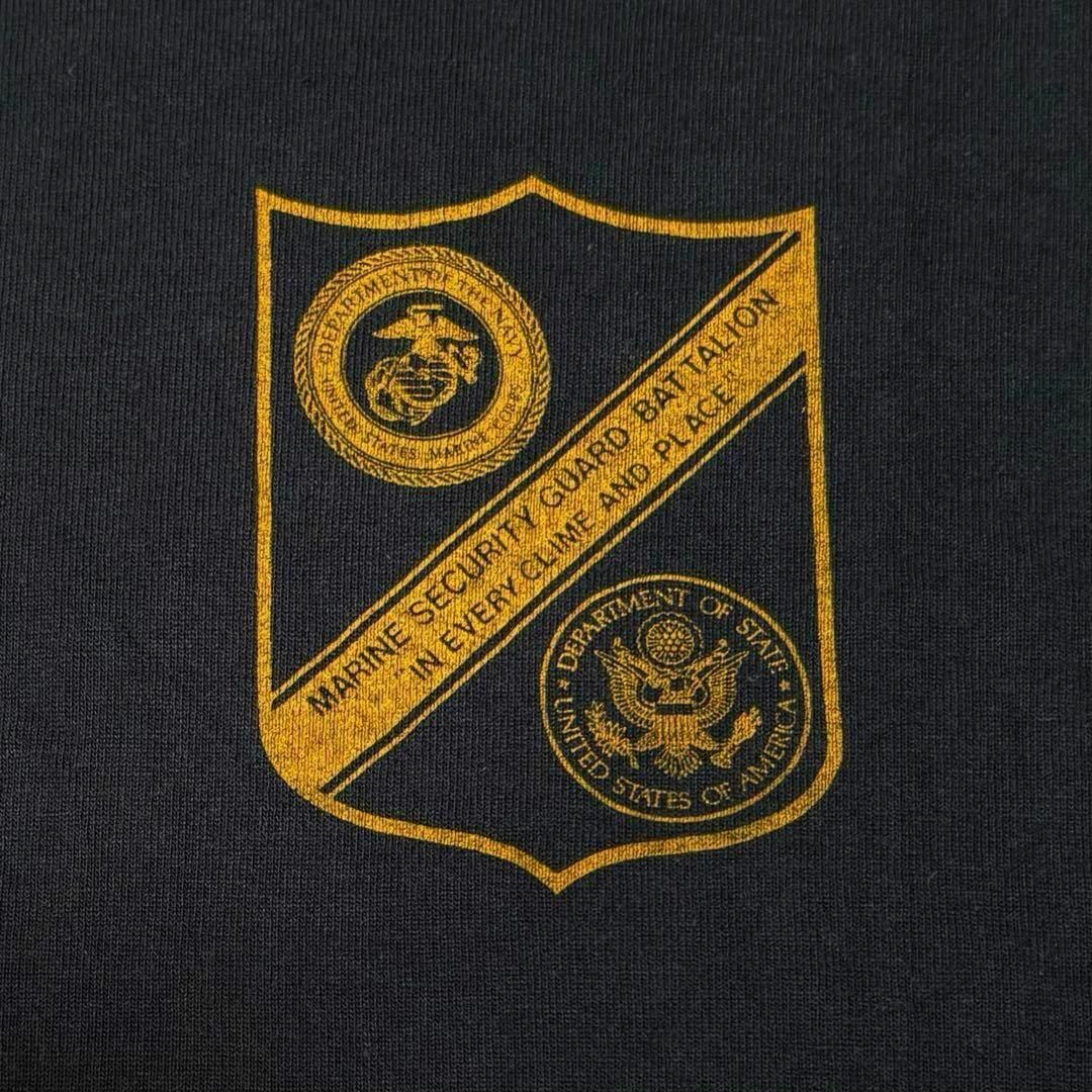 SCREEN STARS(スクリーンスターズ)の90s USA製古着　ヴィンテージ　スクリーンスターズ　Tシャツ　USMC 海軍 メンズのトップス(Tシャツ/カットソー(半袖/袖なし))の商品写真