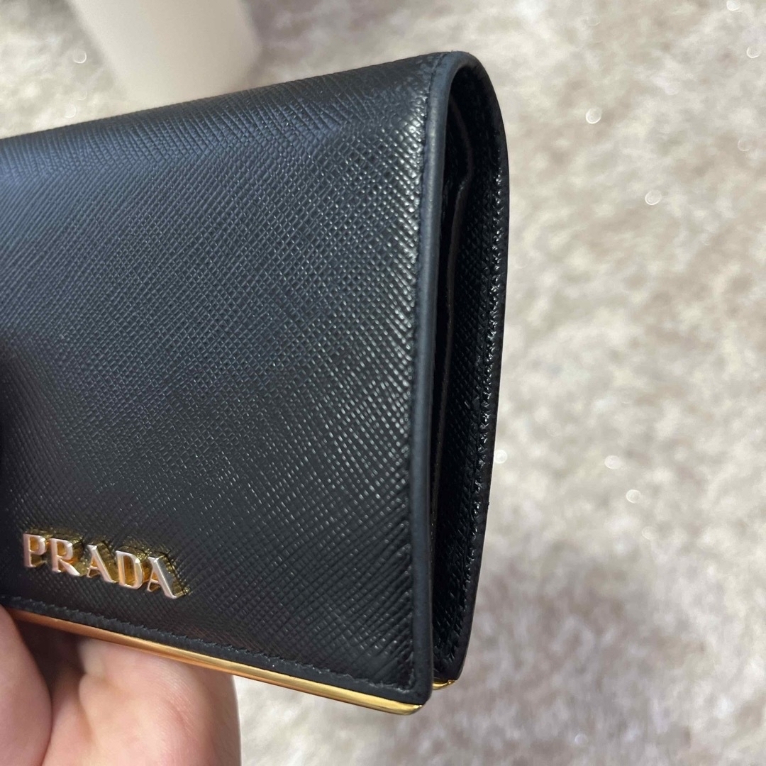 PRADA(プラダ)のPRADA 二つ折り財布 レディースのファッション小物(財布)の商品写真