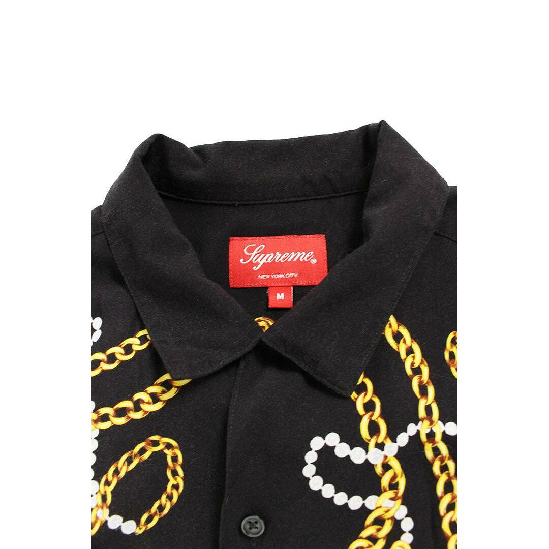Supreme(シュプリーム)のシュプリーム  20AW  Chains Rayon S/S Shirt チェーン総柄レーヨン半袖シャツ メンズ M メンズのトップス(シャツ)の商品写真
