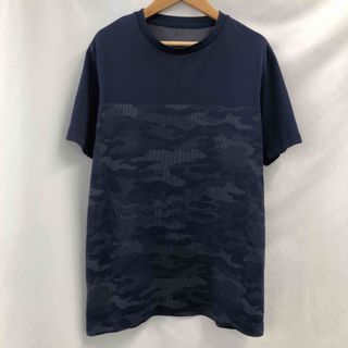 ユニクロ(UNIQLO)のUNIQLO ユニクロ メンズ Tシャツ（半袖） ネイビー tk(Tシャツ/カットソー(半袖/袖なし))