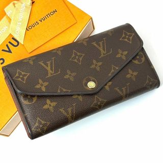 ルイヴィトン(LOUIS VUITTON)の美品 新型 ルイヴィトン モノグラム ポルトフォイユ サラ 長財布 16 現行(財布)