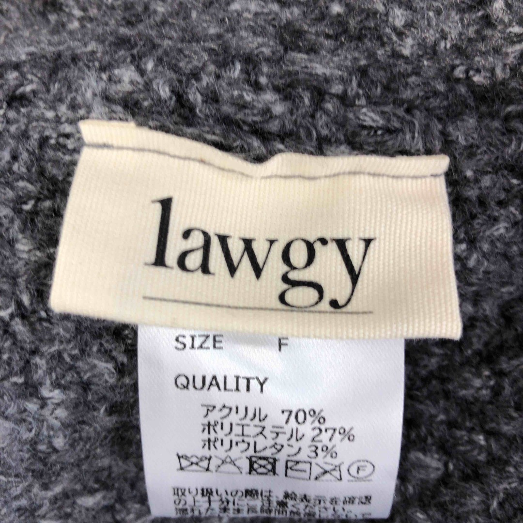 lawgy(ラウジー)のlawgy ラウジー レディース ニット/セーター グレー tk レディースのトップス(ニット/セーター)の商品写真