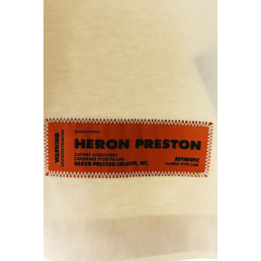 HERON PRESTON(ヘロンプレストン)のヘロンプレストン  22SS  HMAA025S22JER005 HPロゴプリントTシャツ メンズ L メンズのトップス(Tシャツ/カットソー(半袖/袖なし))の商品写真