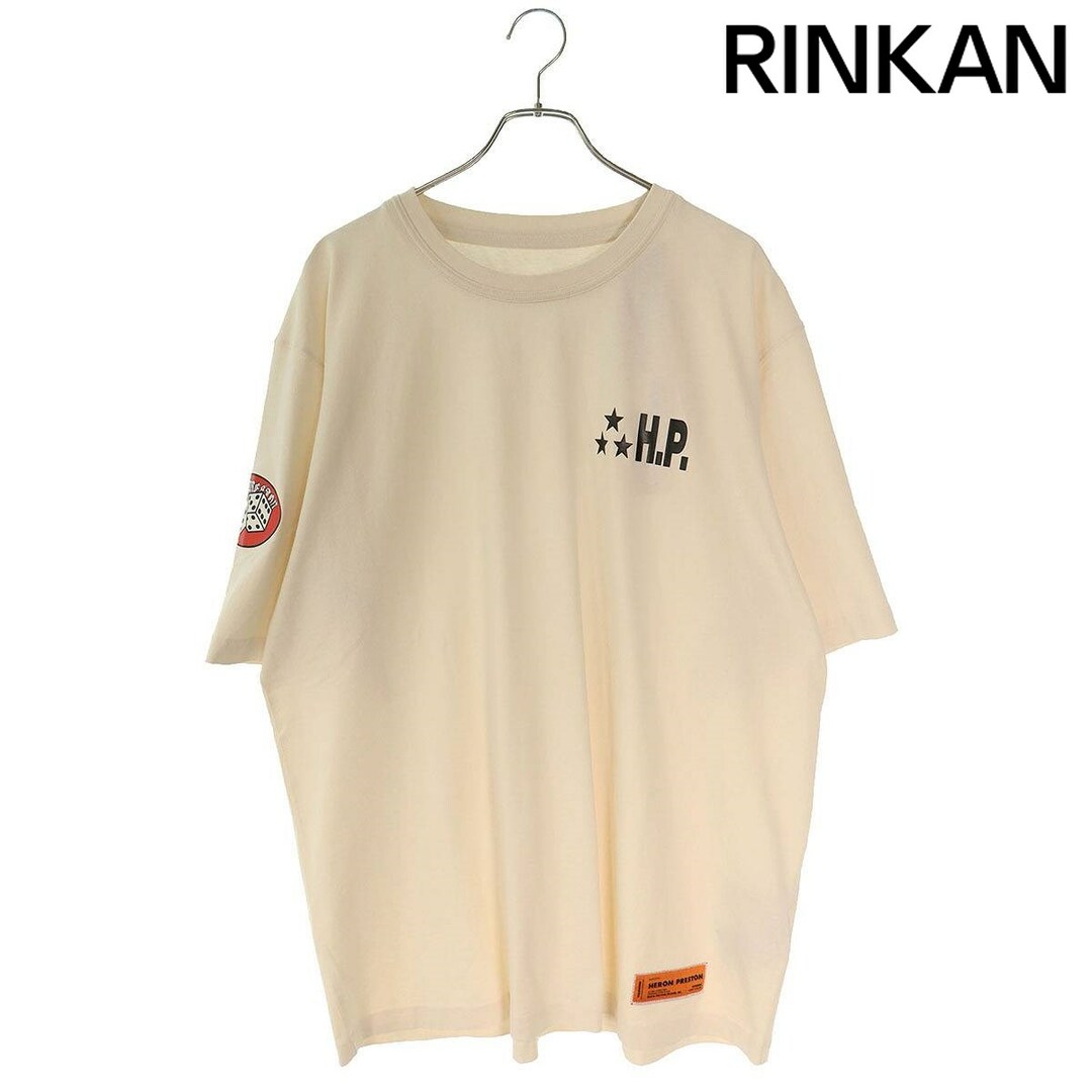 HERON PRESTON(ヘロンプレストン)のヘロンプレストン  22SS  HMAA025S22JER005 HPロゴプリントTシャツ メンズ XL メンズのトップス(Tシャツ/カットソー(半袖/袖なし))の商品写真