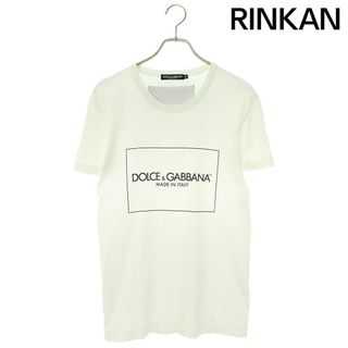 ドルチェアンドガッバーナ(DOLCE&GABBANA)のドルチェアンドガッバーナ  F8H50Z フロントロゴTシャツ メンズ 40(Tシャツ/カットソー(半袖/袖なし))