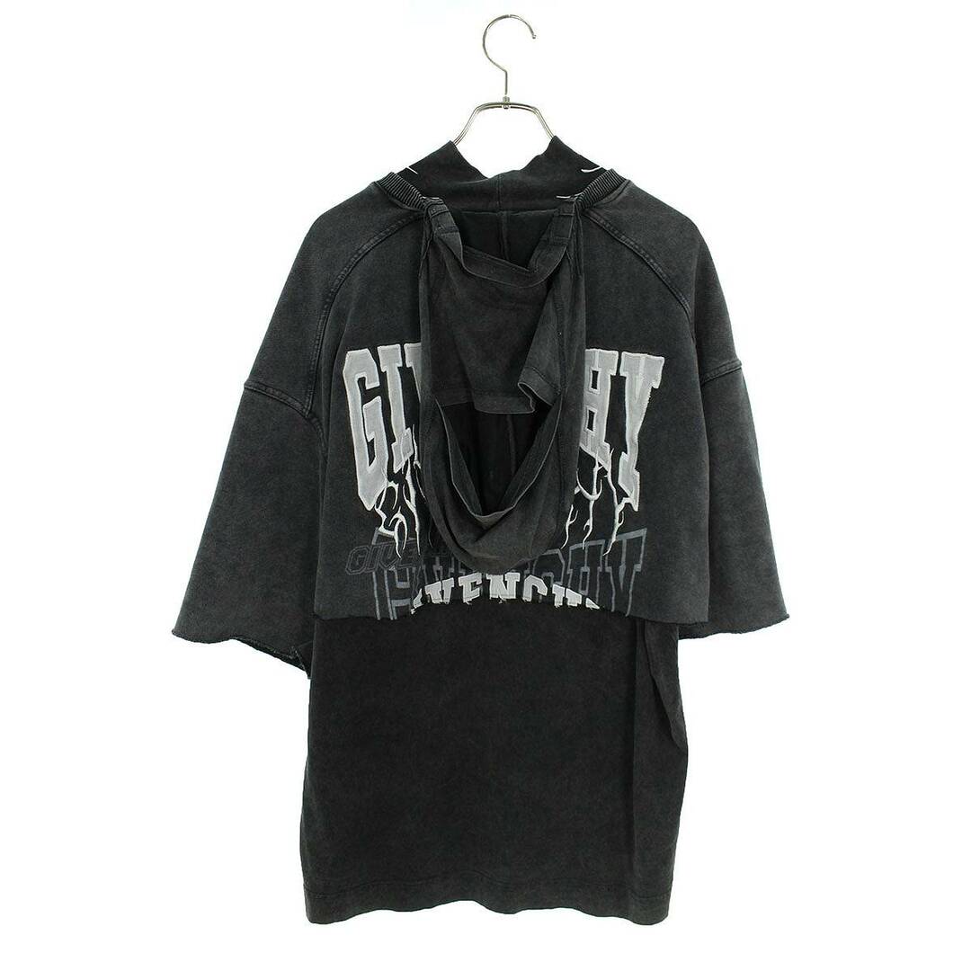 GIVENCHY(ジバンシィ)のジバンシィ  BM71FE3Y8T オーバーラップエフェクト刺繍レイヤードTシャツ メンズ S メンズのトップス(Tシャツ/カットソー(半袖/袖なし))の商品写真