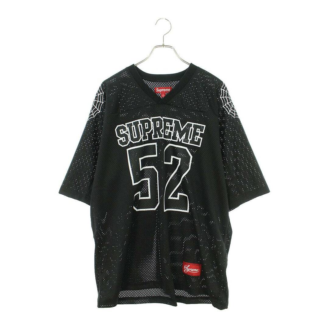 Supreme(シュプリーム)のシュプリーム  24SS  Spiderweb Football Jersey スパイダーウェブフットボールジャージーTシャツ メンズ L メンズのトップス(Tシャツ/カットソー(半袖/袖なし))の商品写真