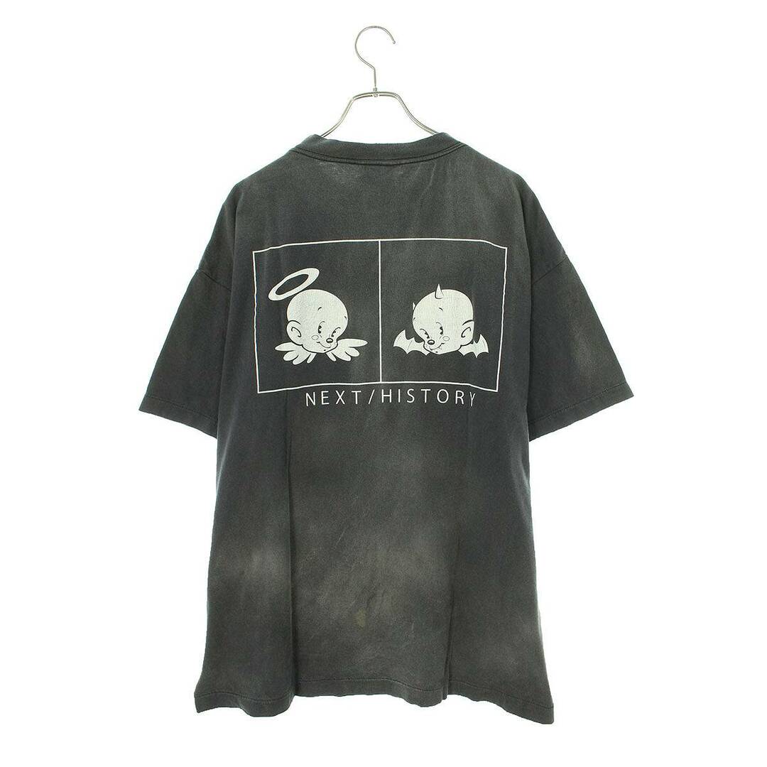 セントマイケル SAINT MICHAEL  24SS  SM-YS8-0000-005 ヴィンテージ加工BaaプリントTシャツ メンズ XXL メンズのトップス(Tシャツ/カットソー(半袖/袖なし))の商品写真