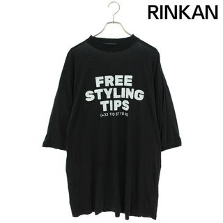 バレンシアガ(Balenciaga)のバレンシアガ  744439 TOVG2 フロントプリントTシャツ メンズ M(Tシャツ/カットソー(半袖/袖なし))