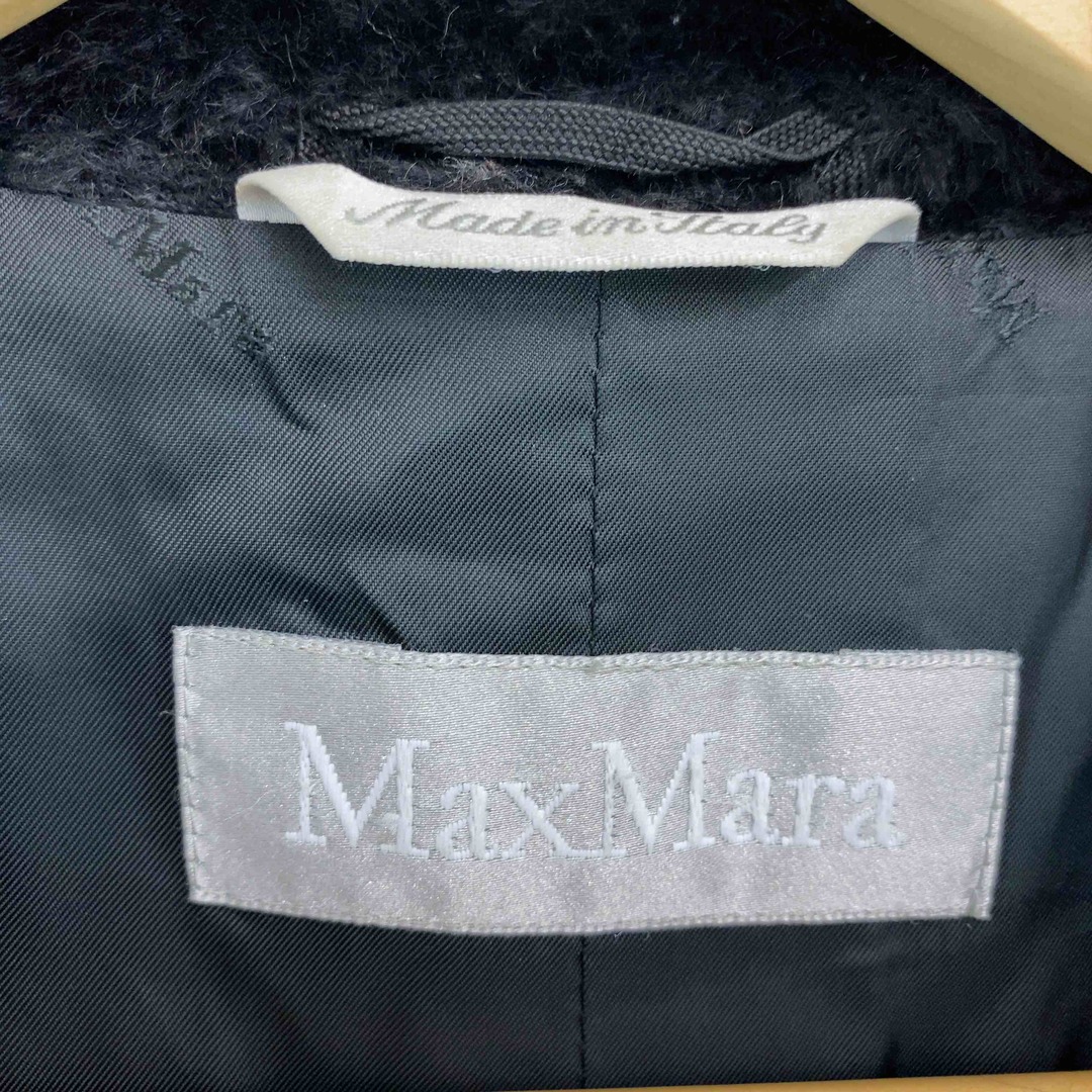 Max Mara(マックスマーラ)のMAX MARA マックスマーラ レディース 毛皮/ファーコート ブラック ロングコート レディースのジャケット/アウター(毛皮/ファーコート)の商品写真