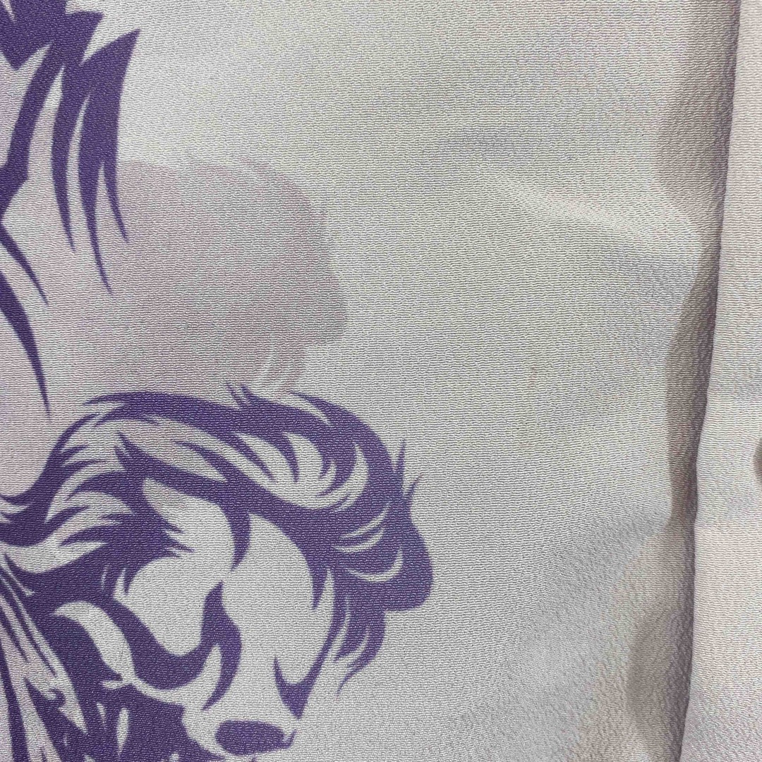 MASARIA メンズ 半袖シャツ パープル 開襟シャツ 総柄 メンズのトップス(シャツ)の商品写真