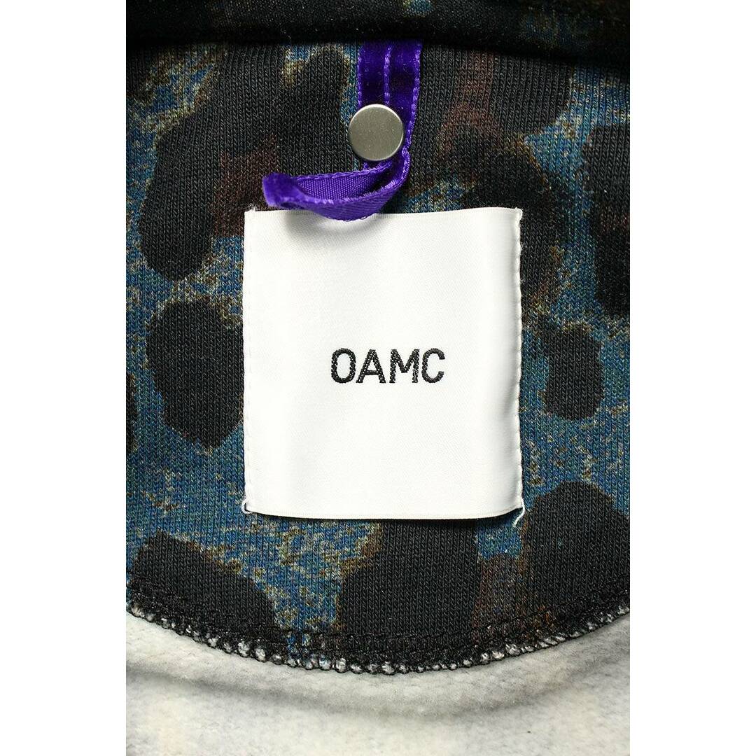 OAMC(オーエーエムシー)のオーエーエムシー  23AW  23A28OAJ23 レオパードプルオーバーパーカー メンズ M メンズのトップス(パーカー)の商品写真