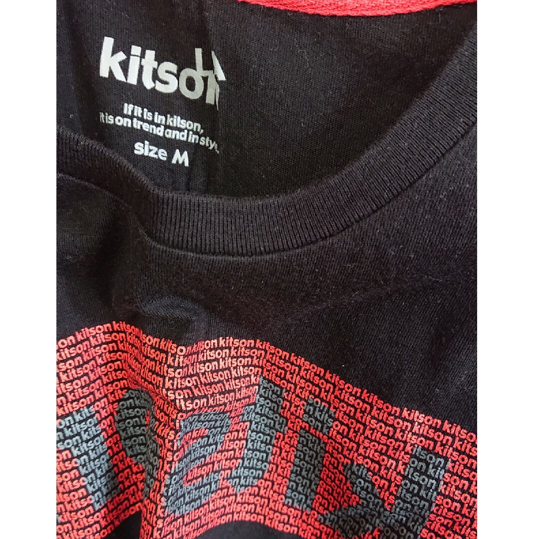 KITSON(キットソン)のメンズ Tシャツ ブラック メンズのトップス(Tシャツ/カットソー(半袖/袖なし))の商品写真