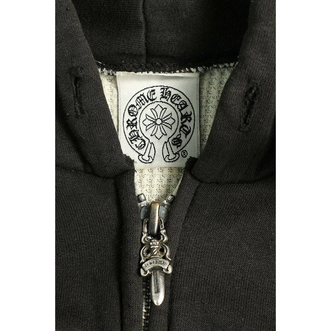 Chrome Hearts(クロムハーツ)のクロムハーツ  THRML HD ZIP/裏地サーマルジップ スクロールラベルバックプリントジップアップパーカー メンズ メンズのトップス(パーカー)の商品写真