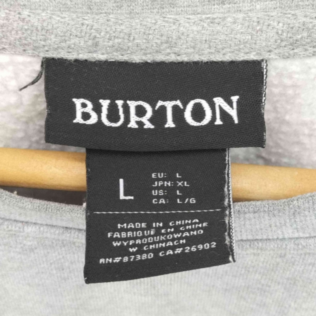 BURTON(バートン)のBURTON(バートン) 裏起毛 刺繍 クルーネック スウェット トレーナー メンズのトップス(パーカー)の商品写真