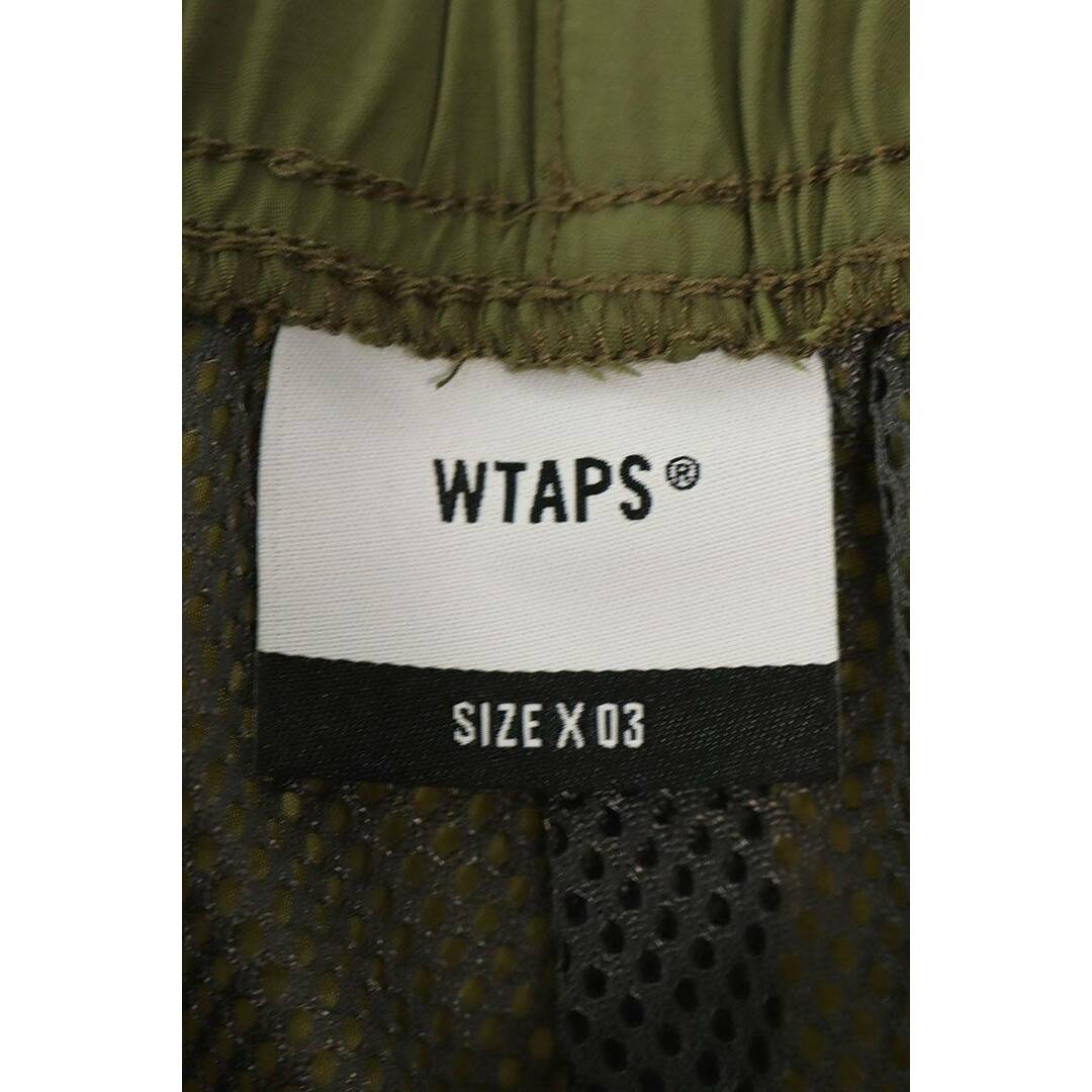 W)taps(ダブルタップス)のダブルタップス  24SS  241CWDT-PTM01 ロゴプリントナイロンロングパンツ メンズ 3 メンズのパンツ(その他)の商品写真