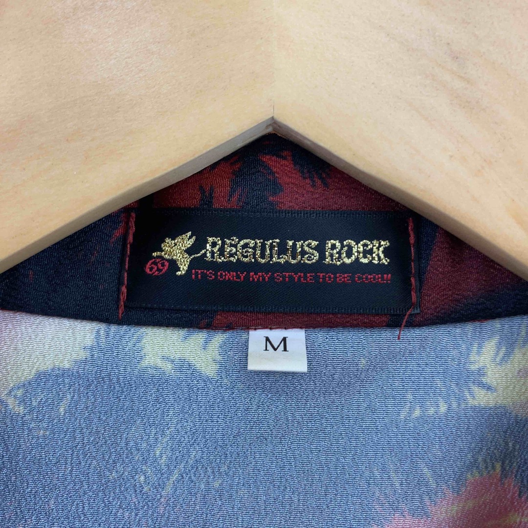 REGULUS ROCK レグルス メンズ 半袖シャツ 開襟シャツ ビーチ 赤 メンズのトップス(シャツ)の商品写真