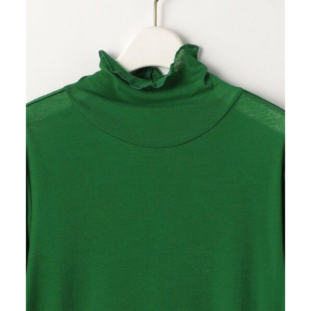 UNITED ARROWS green label relaxing(ユナイテッドアローズグリーンレーベルリラクシング)のgreen label relaxing シアーフライスタートルプルオーバー レディースのトップス(カットソー(長袖/七分))の商品写真