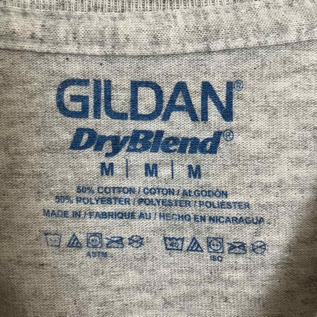 GILDAN(ギルタン)のトラクターレーシングTシャツtシャツカーレースビッグプリントロゴ霜降り半袖TEE メンズのトップス(Tシャツ/カットソー(半袖/袖なし))の商品写真