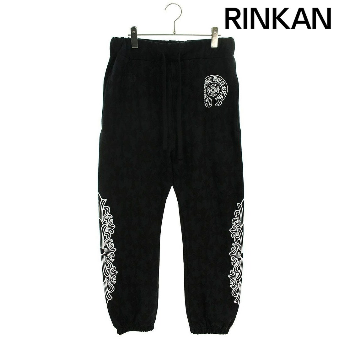 Chrome Hearts(クロムハーツ)のクロムハーツ  SWEAT PANTS CHクロス総柄スウェットロングパンツ メンズ M メンズのパンツ(その他)の商品写真