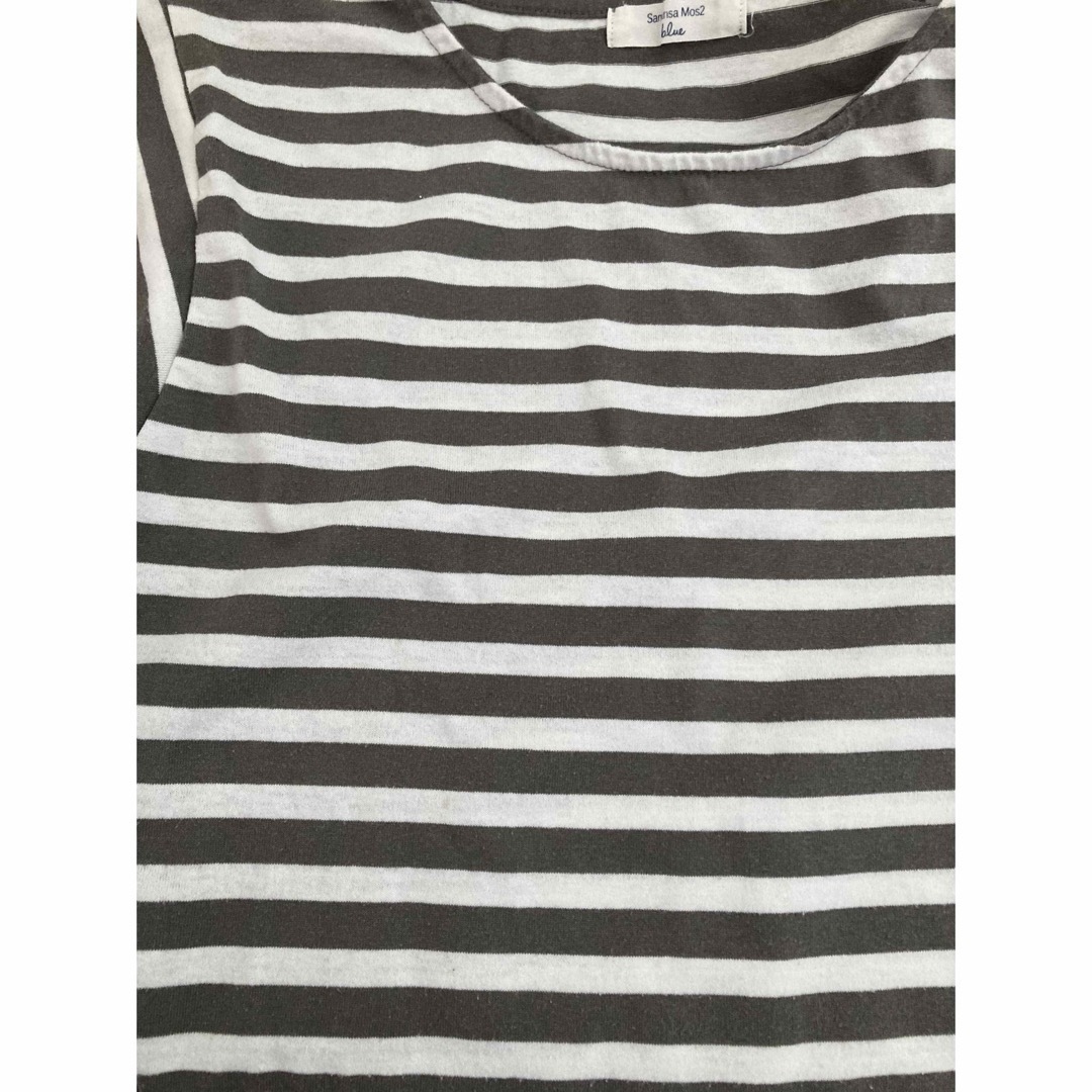 SM2(サマンサモスモス)のサマンサモスモス ボーダーTシャツ レディースのトップス(Tシャツ(半袖/袖なし))の商品写真