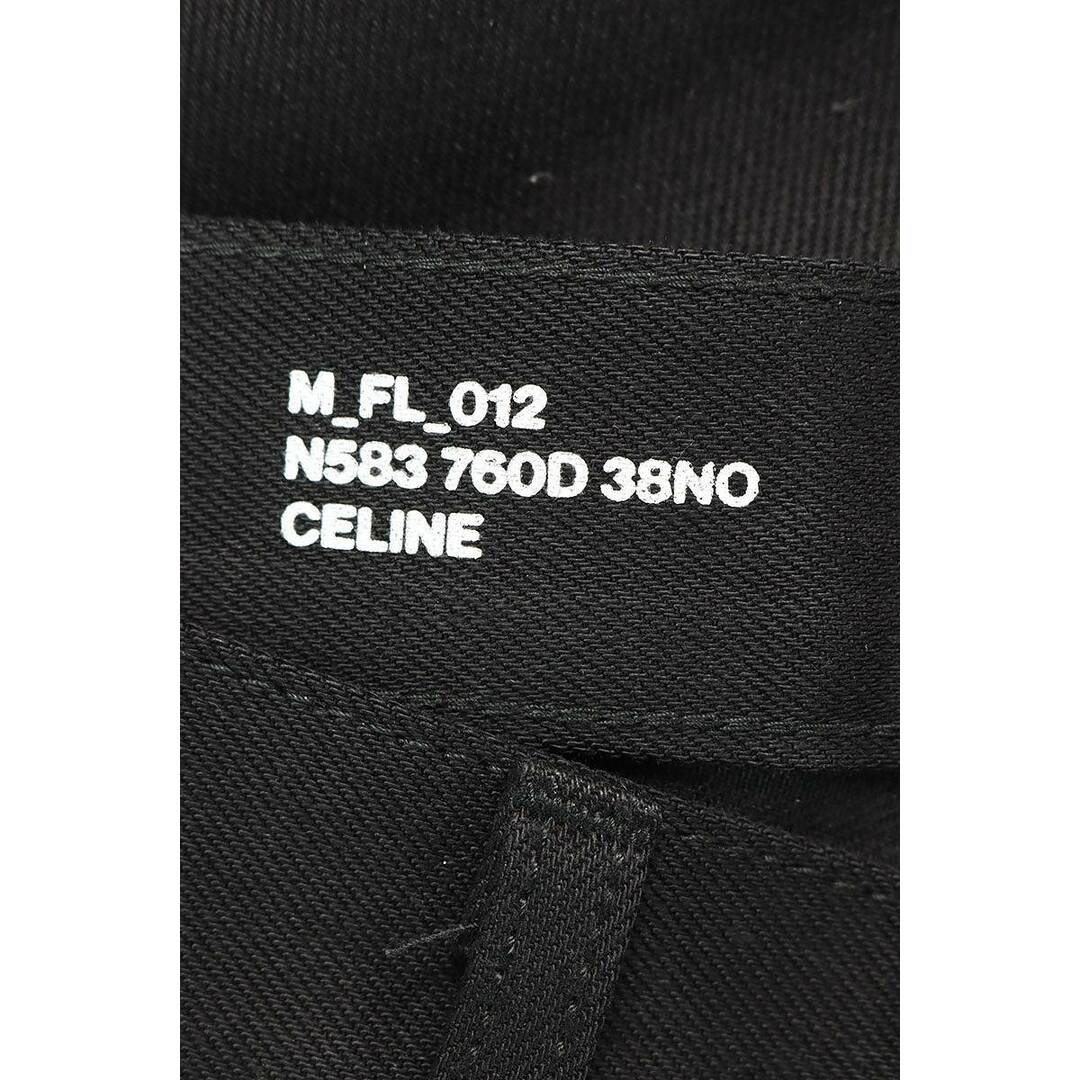 celine(セリーヌ)のセリーヌバイエディスリマン  21AW  2N583760D/ディラン カットオフ加工フレアデニムパンツ メンズ 27インチ メンズのパンツ(その他)の商品写真