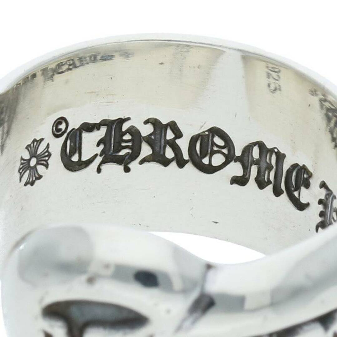 Chrome Hearts(クロムハーツ)のクロムハーツ  SM SCROLL LABEL/スモールスクロールラベル シルバーリング メンズ 7号 メンズのアクセサリー(リング(指輪))の商品写真